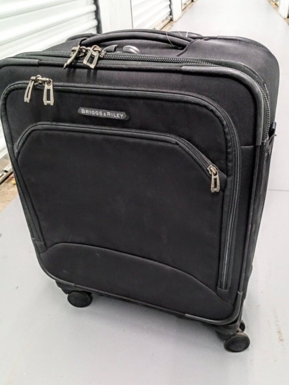 Briggs & Riley Transcend Carry On Bag 21 Inch Spinner Black TU321SPW-4 - Picture 3 of 10